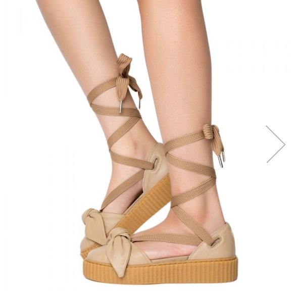 fenty puma bow creeper sandals